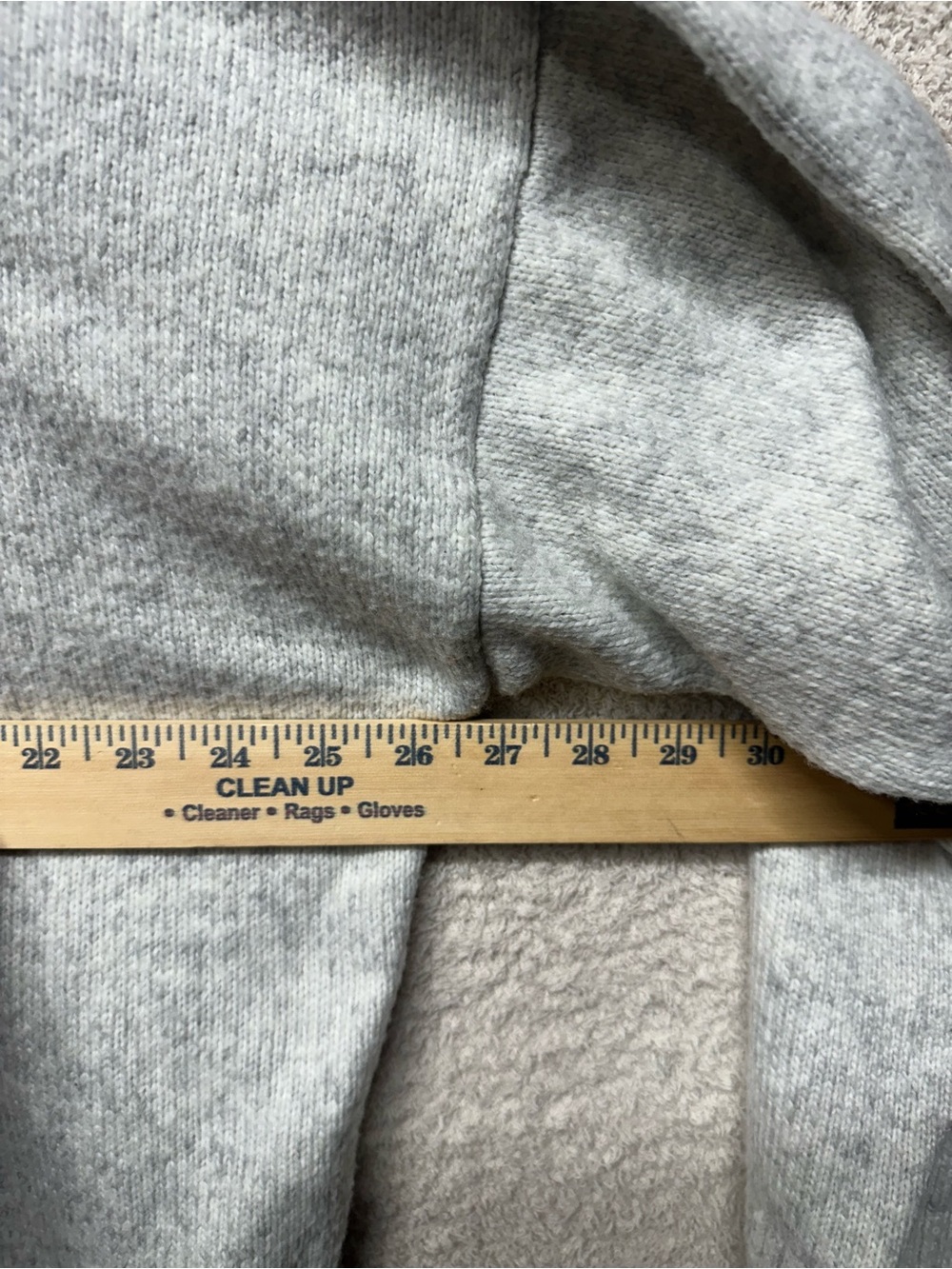 Calia by Carrie Underwood Soft Knit Cowl Neck Hooded Sweater Hoodie Gray XL Cozy - Picture 6 of 6